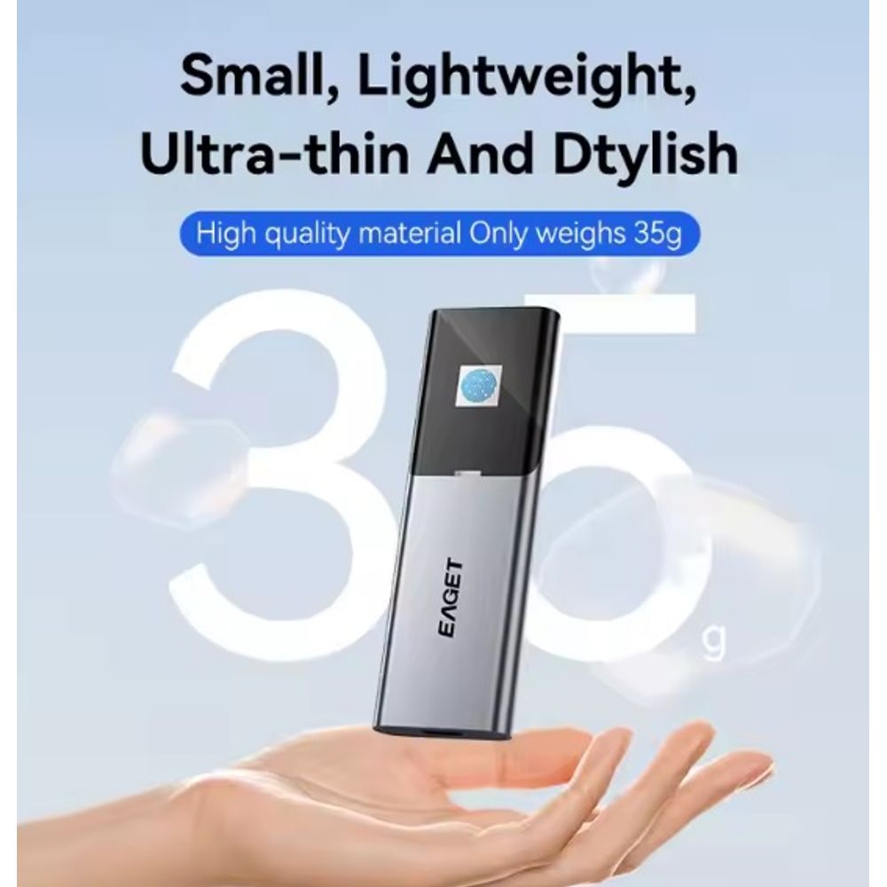 EAGET FM6 1TB Fingerprint Unlocking SSD Hard Drive 6