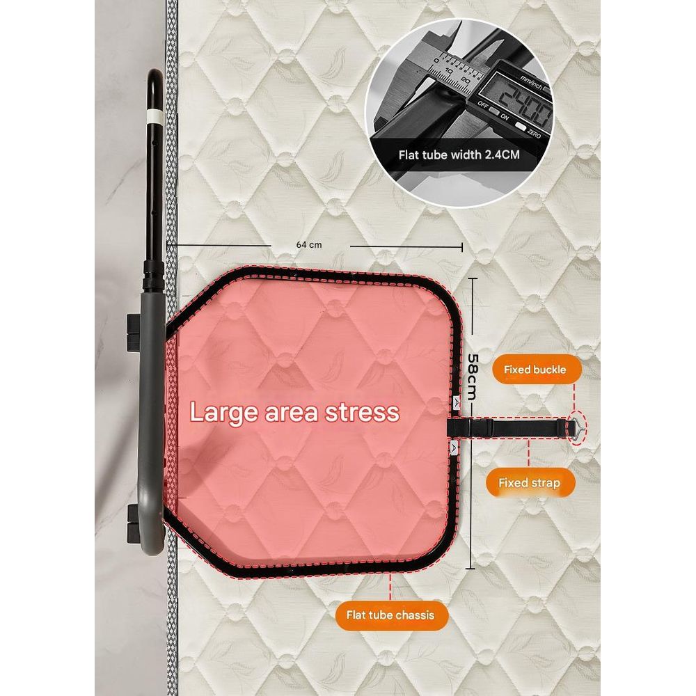 Elderly Bedside Safety Rail & Support Aid Stand 6