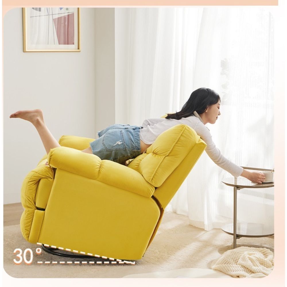 Electric Function Fabric Cloud Sofa Chair 7