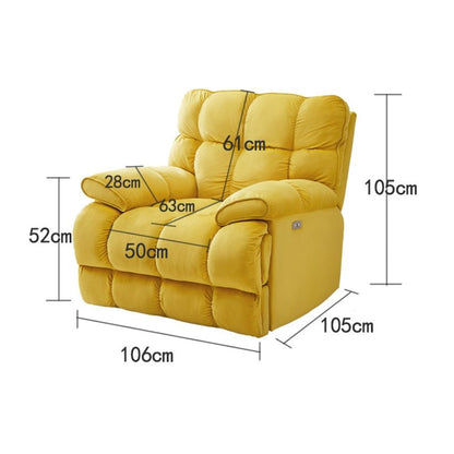 Electric Function Fabric Cloud Sofa Chair 9