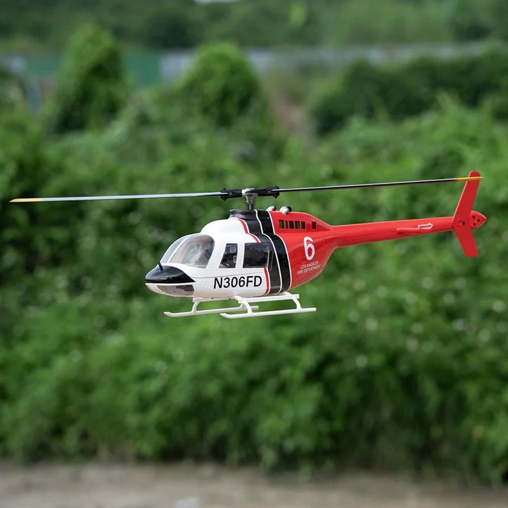 FLY WING Bell 206 V3 6CH RC Helicopter 4