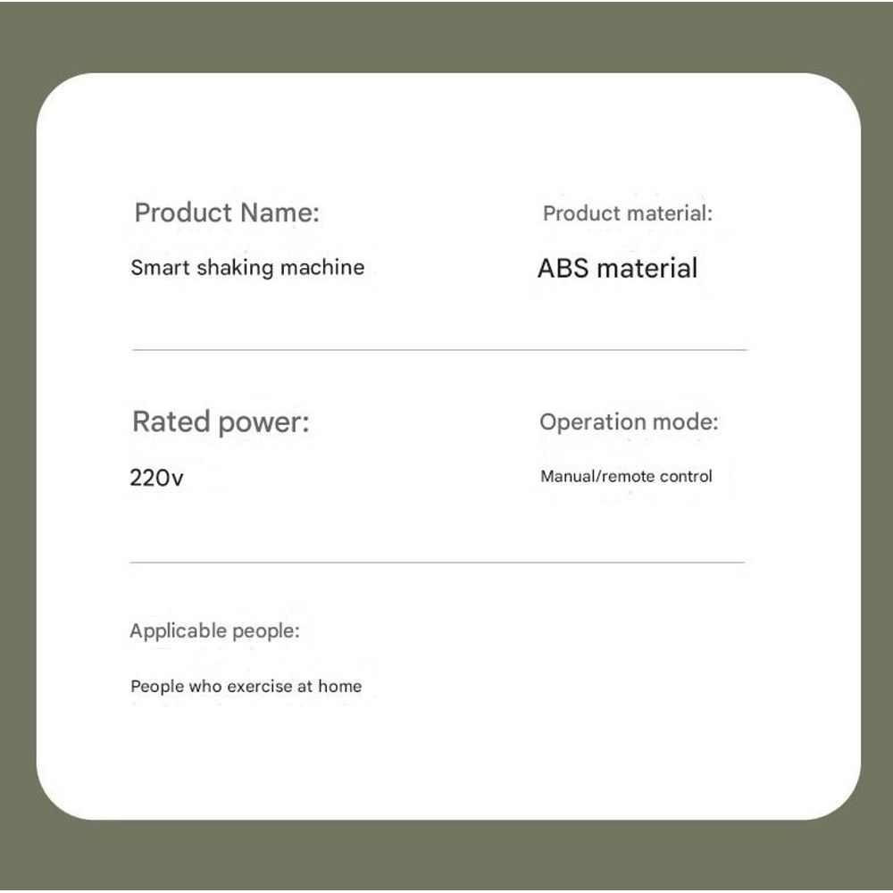 Fat Slimming Vibration Machine 10