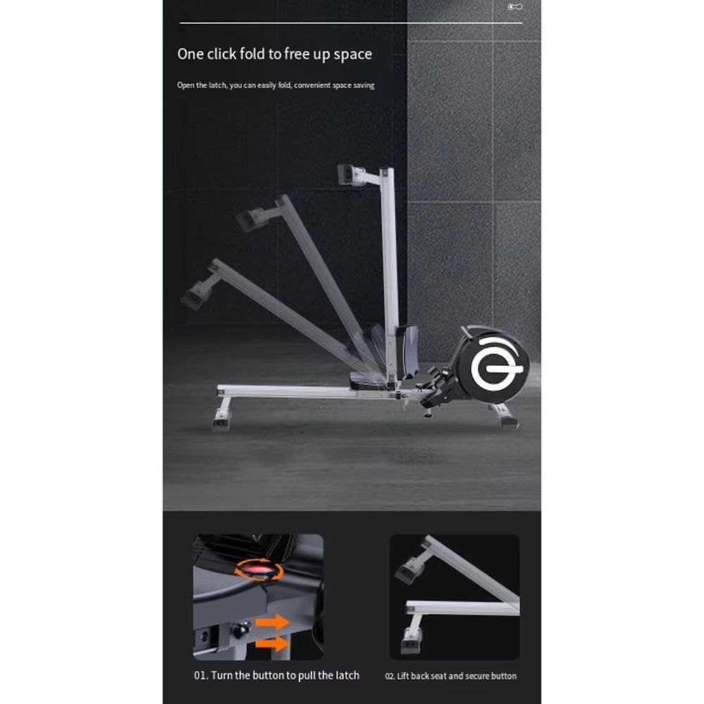 Fitness Gym Magnetic Rowing Machine 5