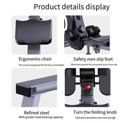 Fitness Gym Magnetic Rowing Machine 6