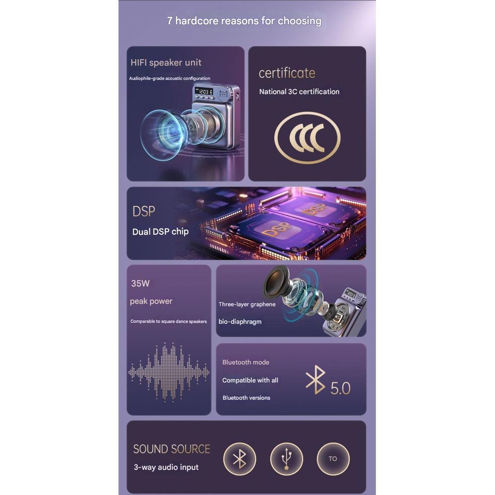 G6 Teacher Special High-Volume Voice Amplifier Speaker 6