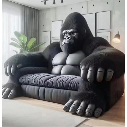 Gorilla Leather Sofa 1