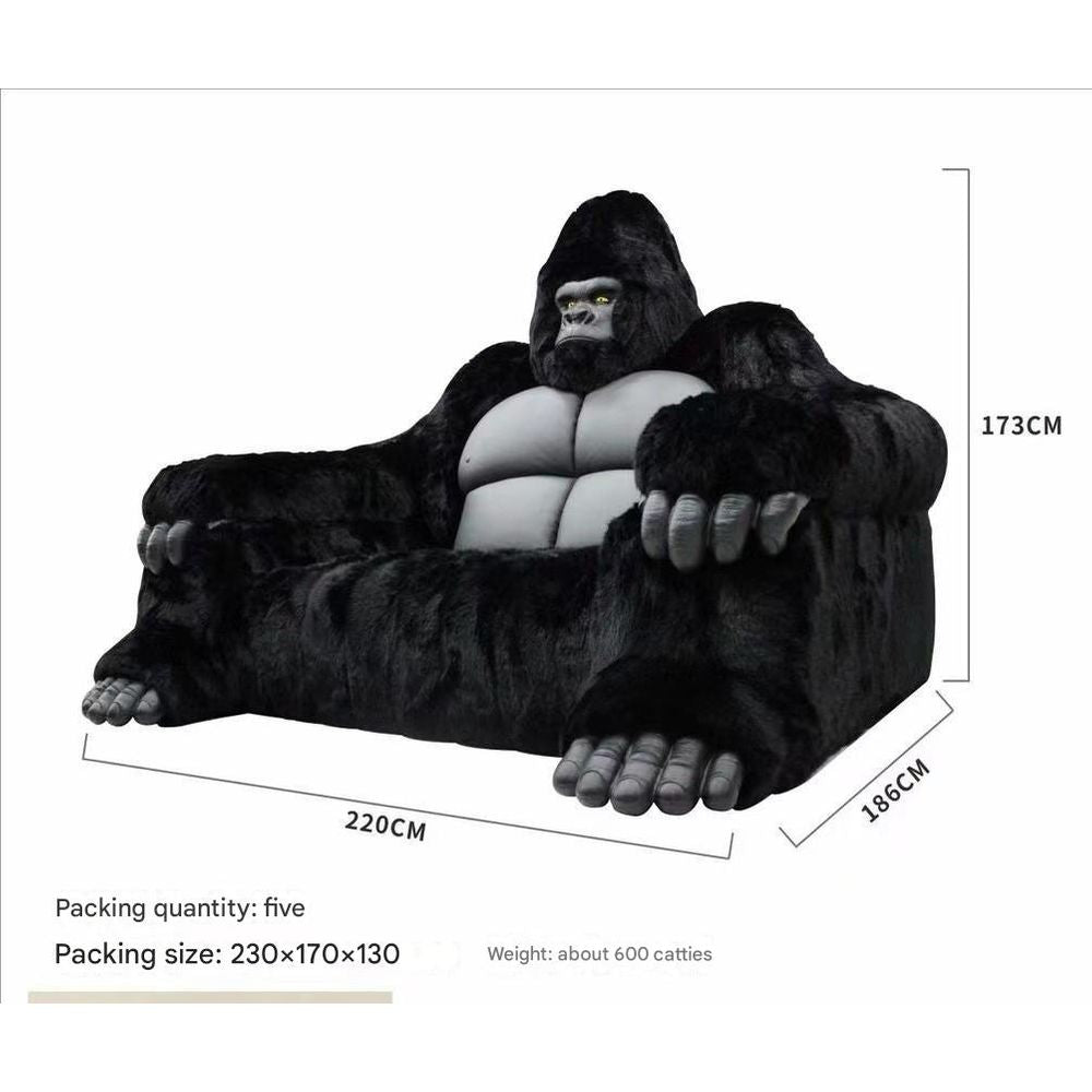 Gorilla Leather Sofa 4