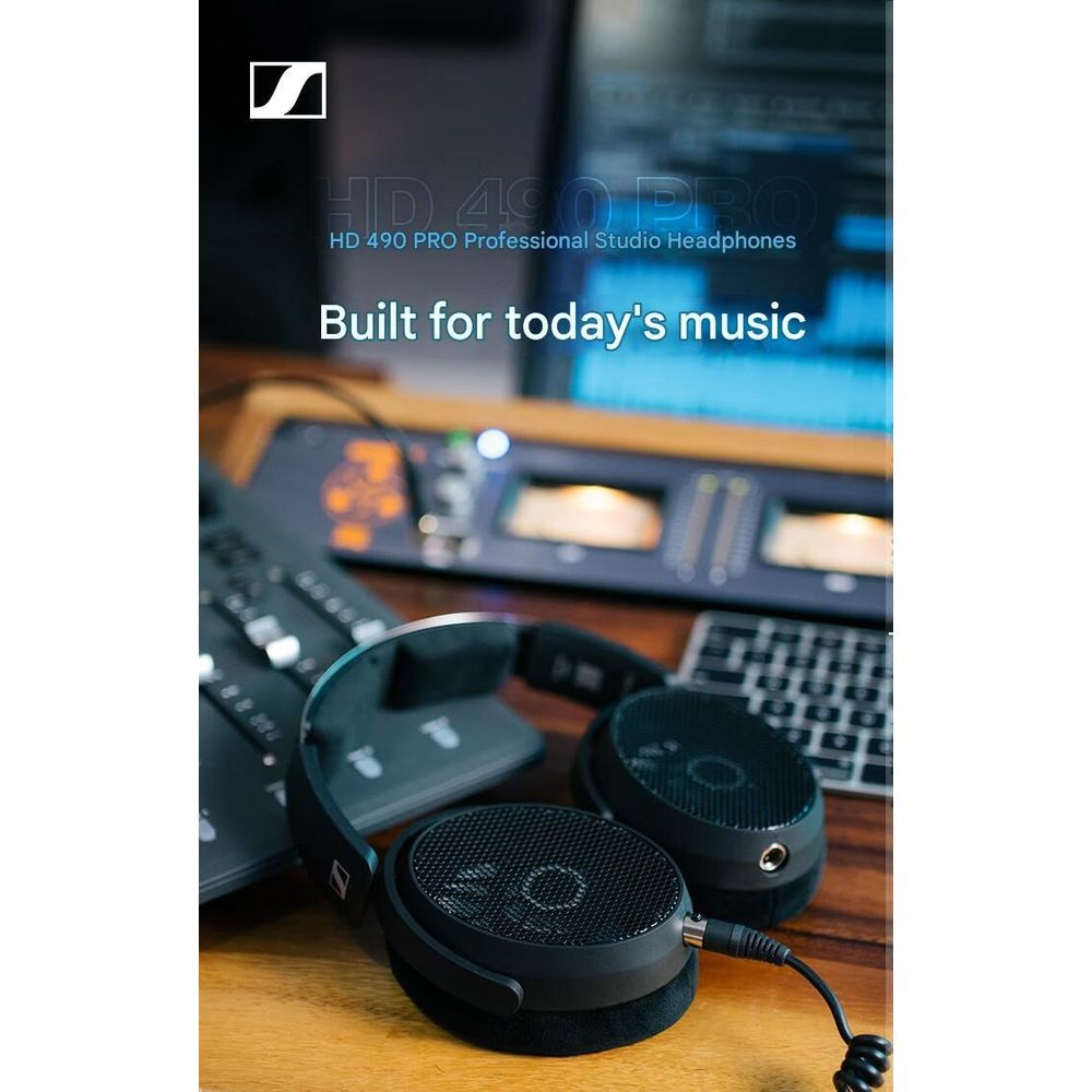 HD 490 Pro Wired Headphones 3