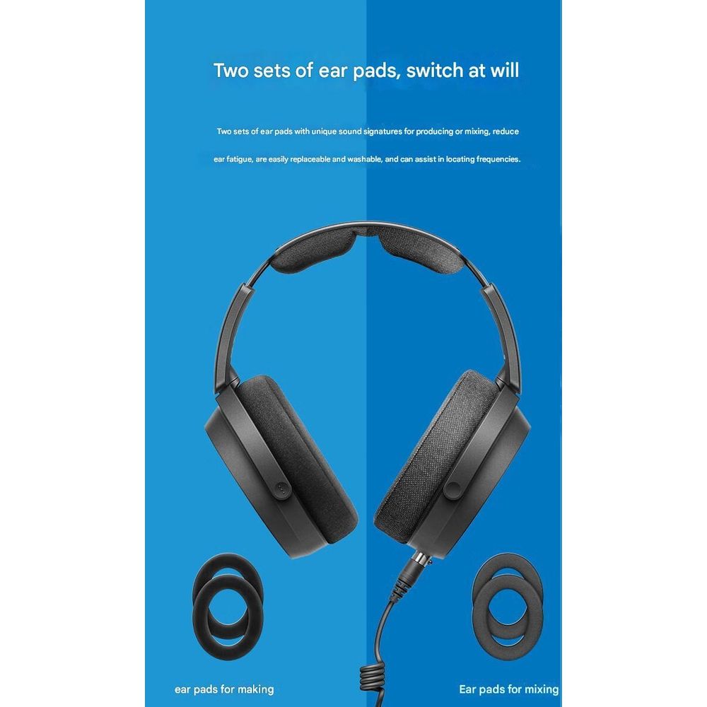 HD 490 Pro Wired Headphones 6