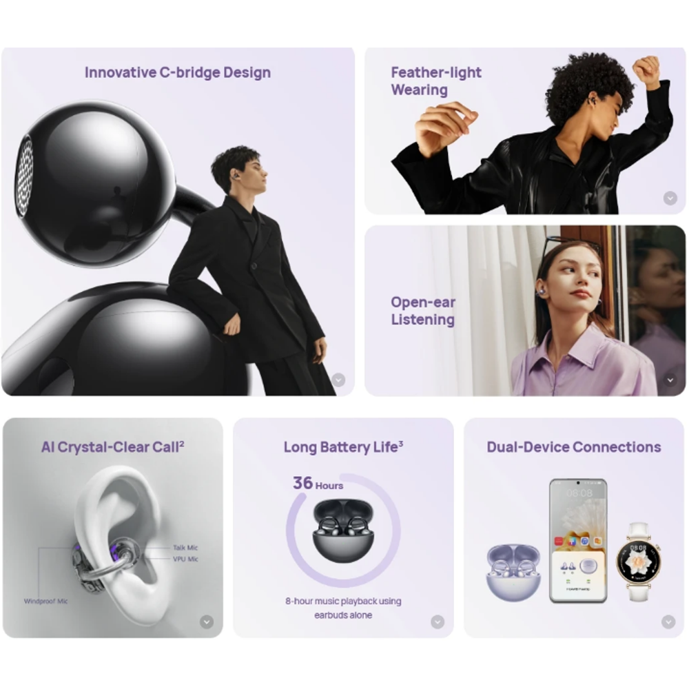 HUAWEI FreeClip Wireless Earphone 3