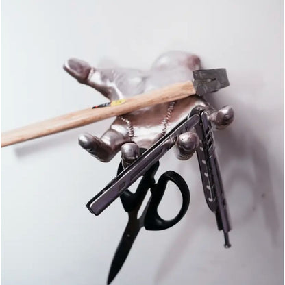 Hand Shaped Sports Ball Wall Mounting Display 3