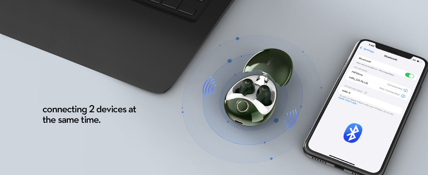 HiFiDots Wireless Bluetooth Headphones tws 6