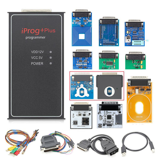 IPROG+ Plus 777 Full ecu IMMO Tool & complete set of adapters with probes 1