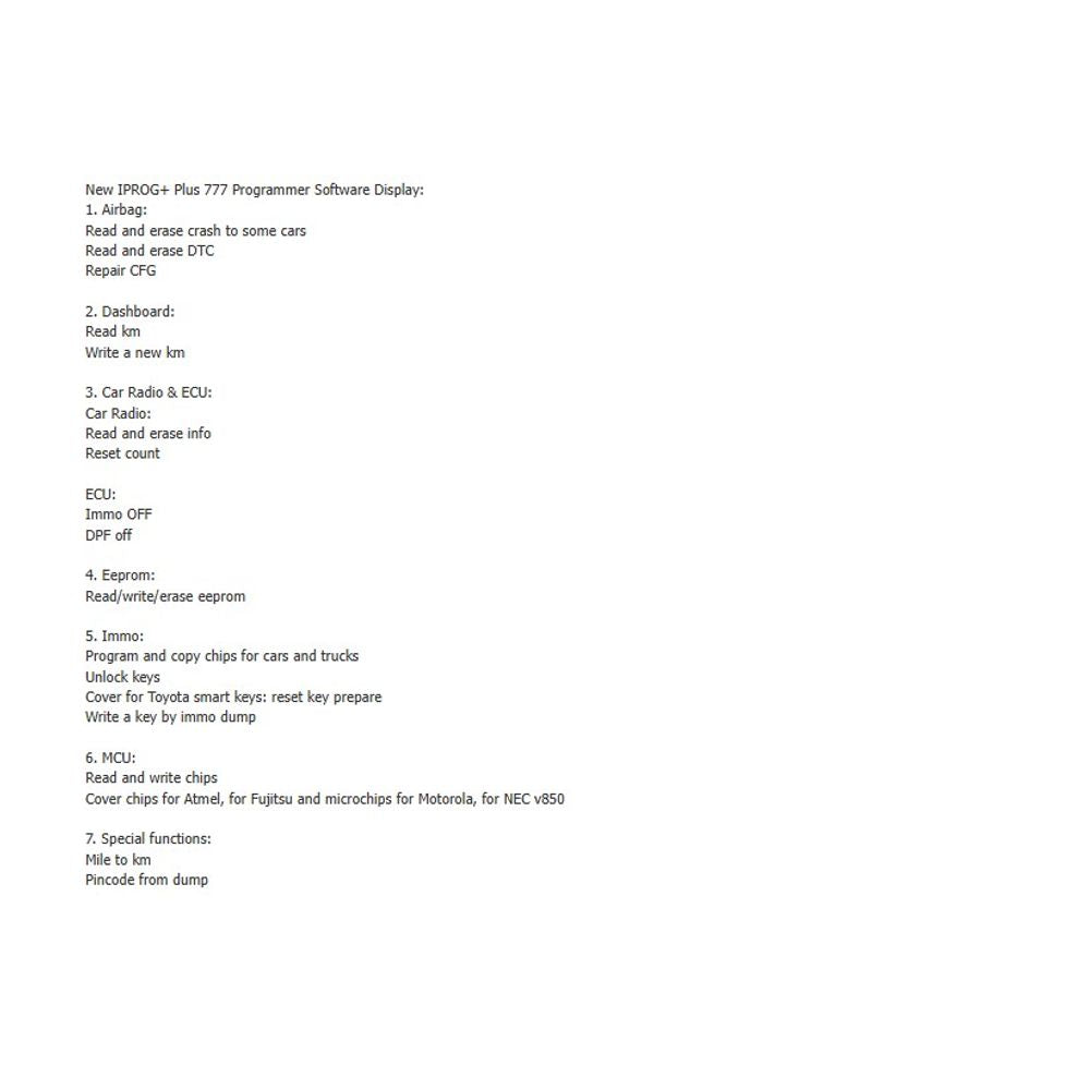 IPROG+ Plus 777 Full ecu IMMO Tool & complete set of adapters with probes 4