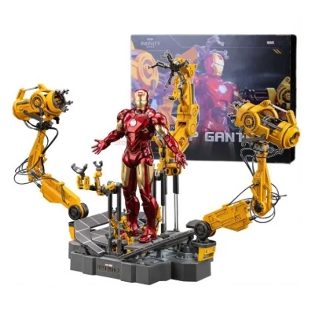 Iron Man MK4 with Suit Up Gantry Action Figure 3