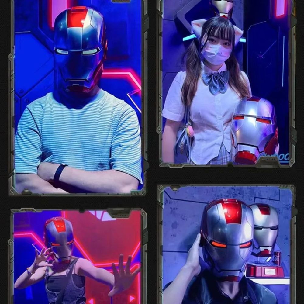 Iron Man MK50 Helmet with Jarvis Voice 6