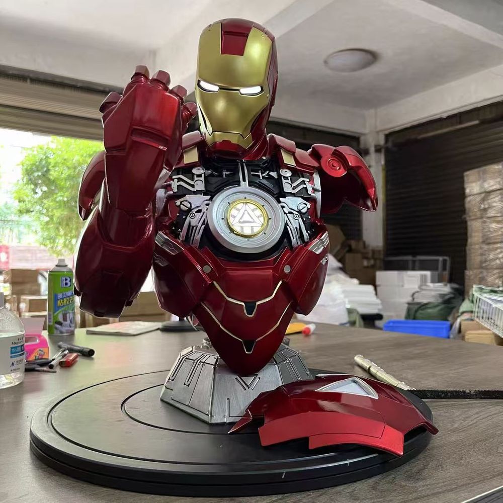 Iron Man MK6 Bust Resin Model 3