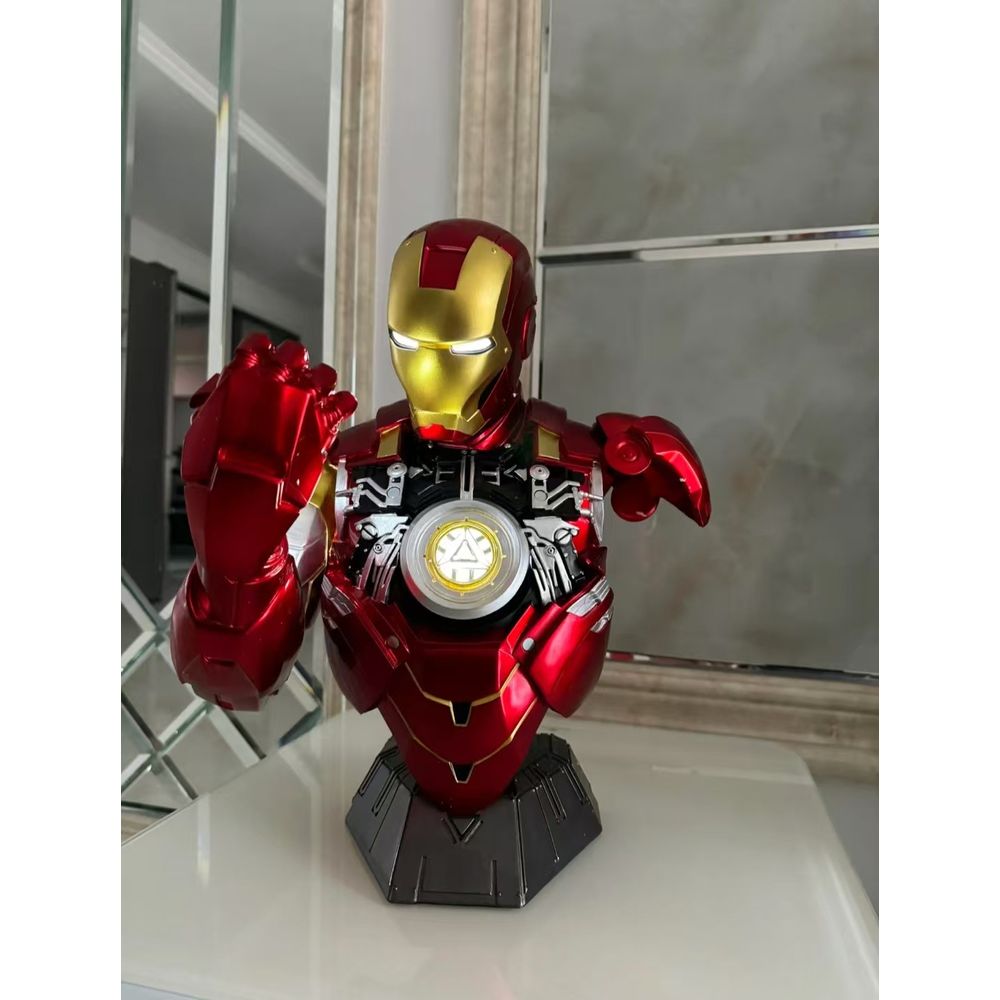 Iron Man MK6 Bust Resin Model 6