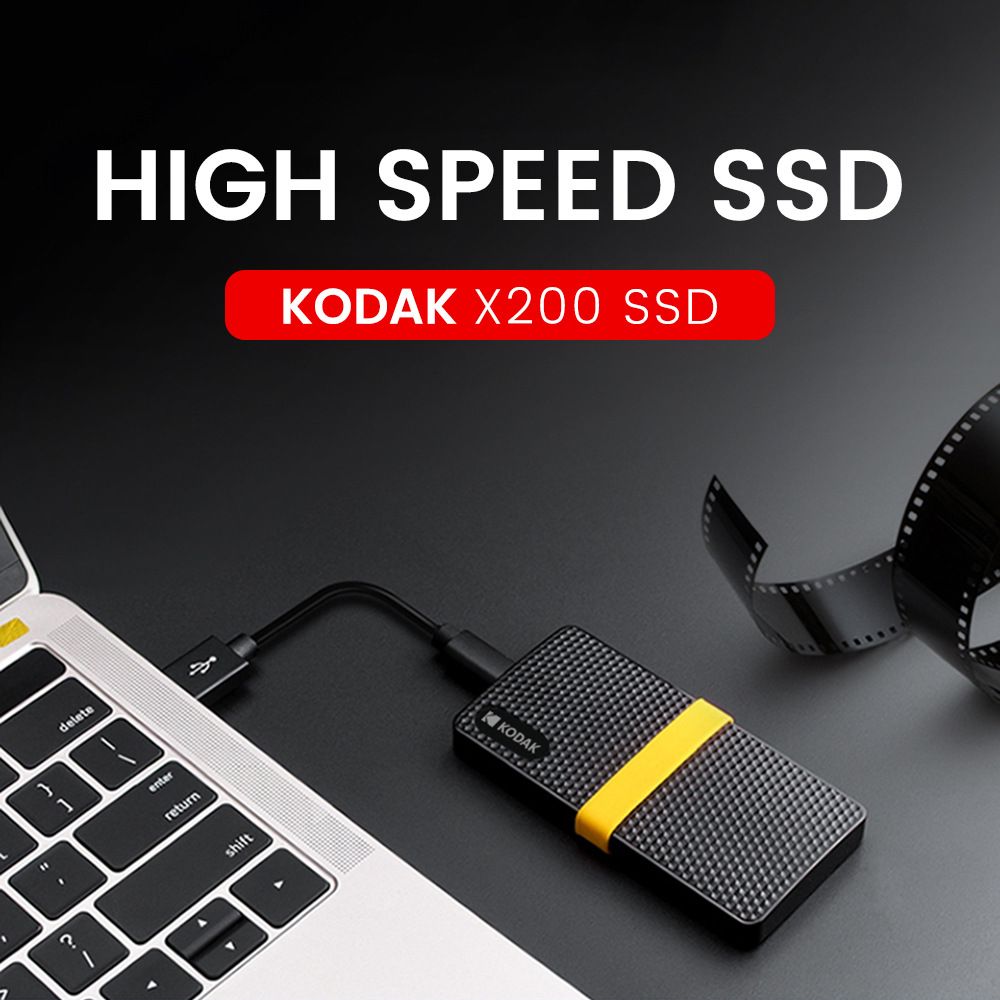 KODAK X200 1TB External SSD Hard Drive 2