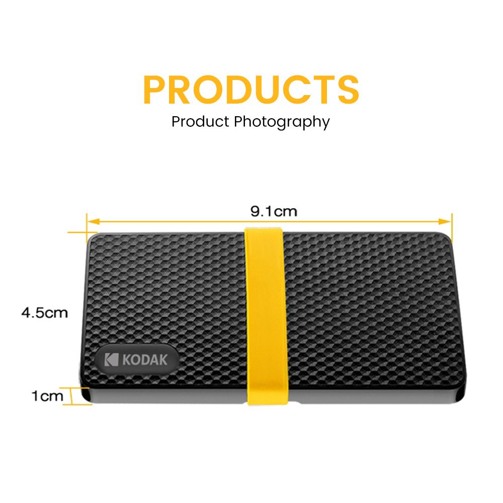 KODAK X200 1TB External SSD Hard Drive 8