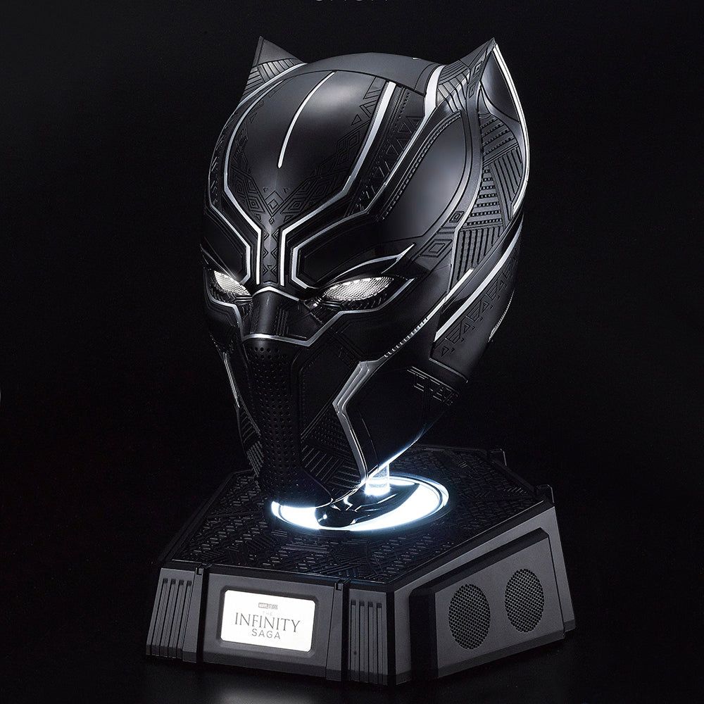 Killerbody Black Panther Helmet with Bluetooth Speaker Base 1