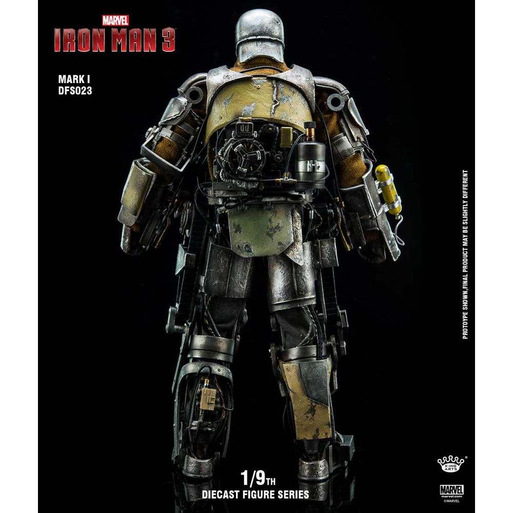 King Arts 1/9 Iron Man Mark 1 Alloy Action Figure 5