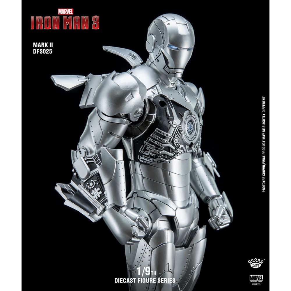 King Arts 1/9 Iron Man Mark 2 Alloy Action Figure 5