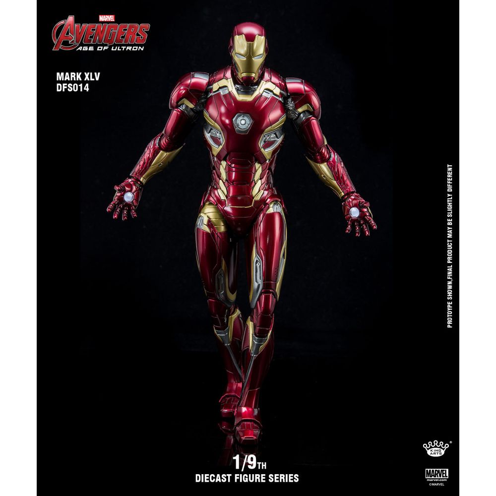 King Arts 1/9 Iron Man Mark 45 Alloy Action Figure 4