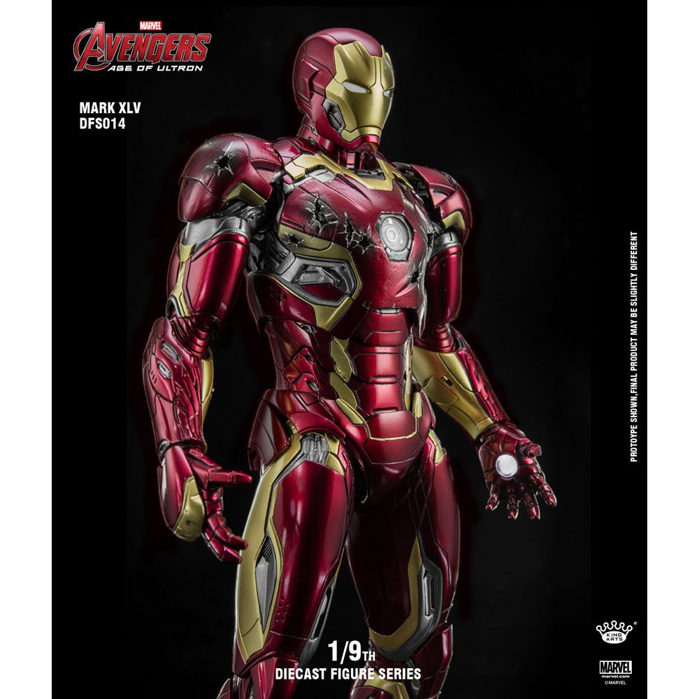 King Arts 1/9 Iron Man Mark 45 Alloy Action Figure 6
