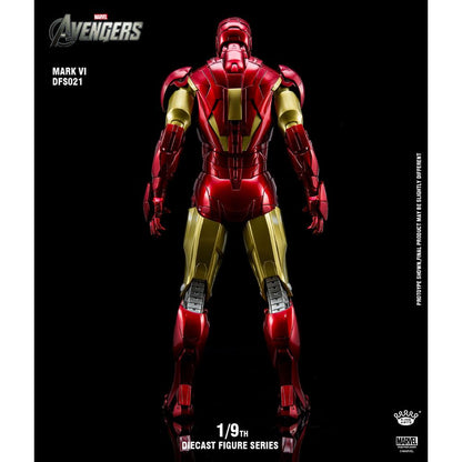 King Arts 1/9 Iron Man Mark 6 Alloy Action Figure 3