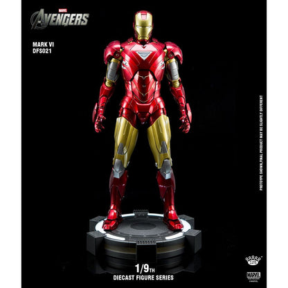 King Arts 1/9 Iron Man Mark 6 Alloy Action Figure 7