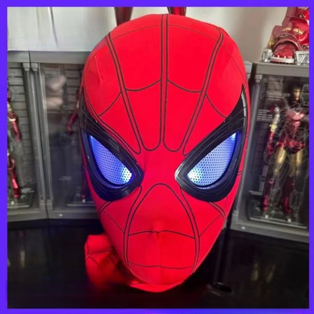 LED Remote Control Movable Spiderman Mask 3