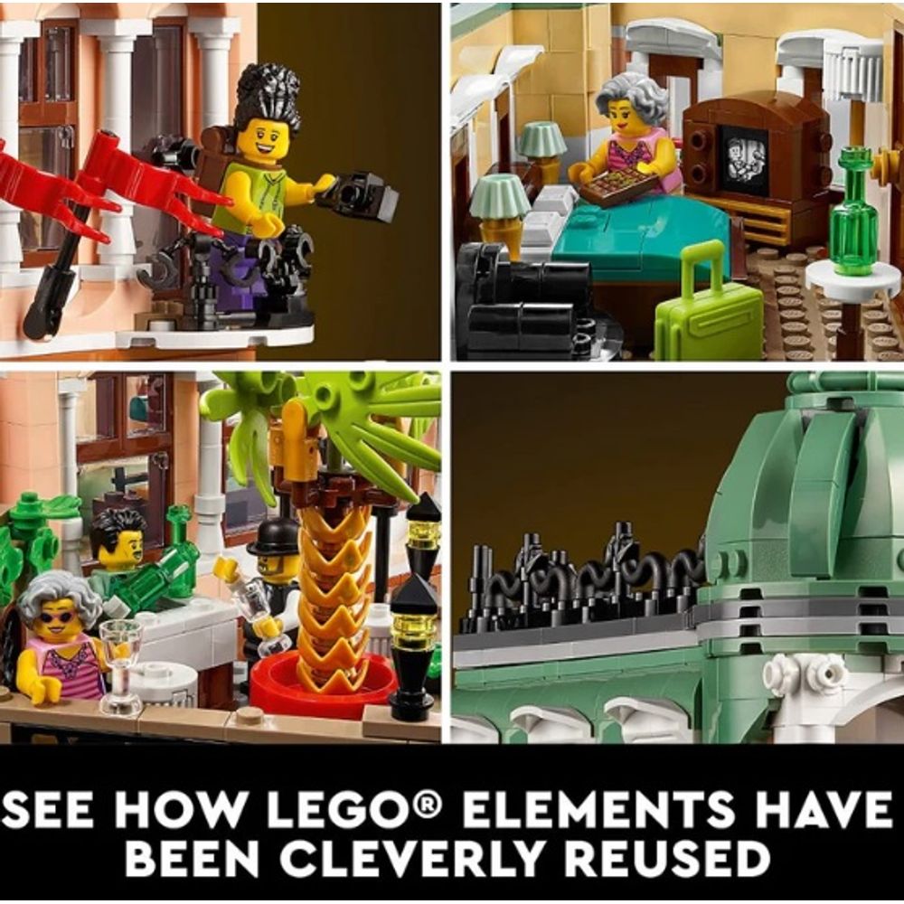 LEGO 10297 Boutique Hotel Building Building Blocks Set 5