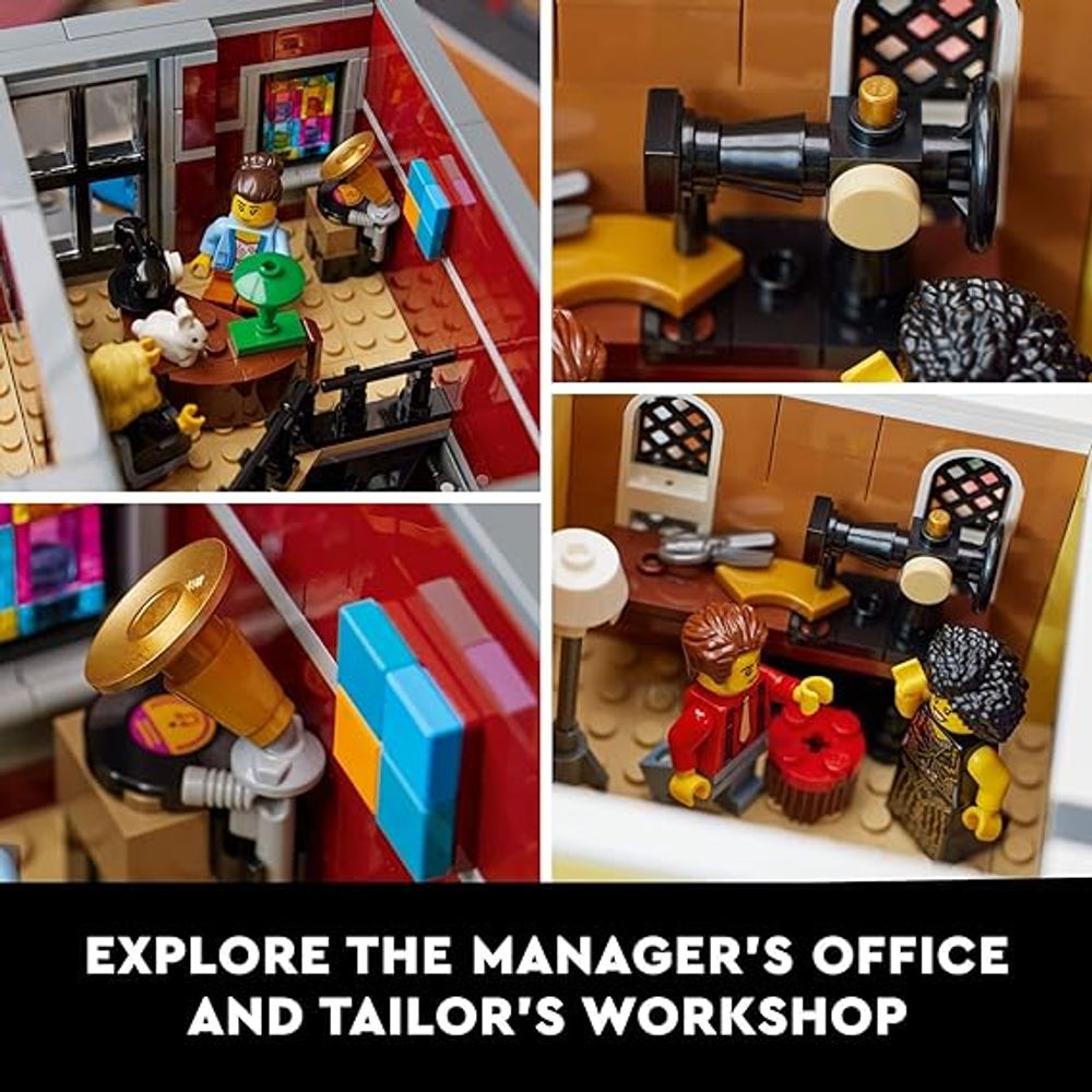 LEGO 10312 Jazz Club Building Blocks Set 6