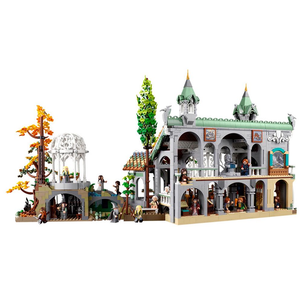 LEGO 10316 The Lord of the Rings Rivendell Building Blocks Set 3