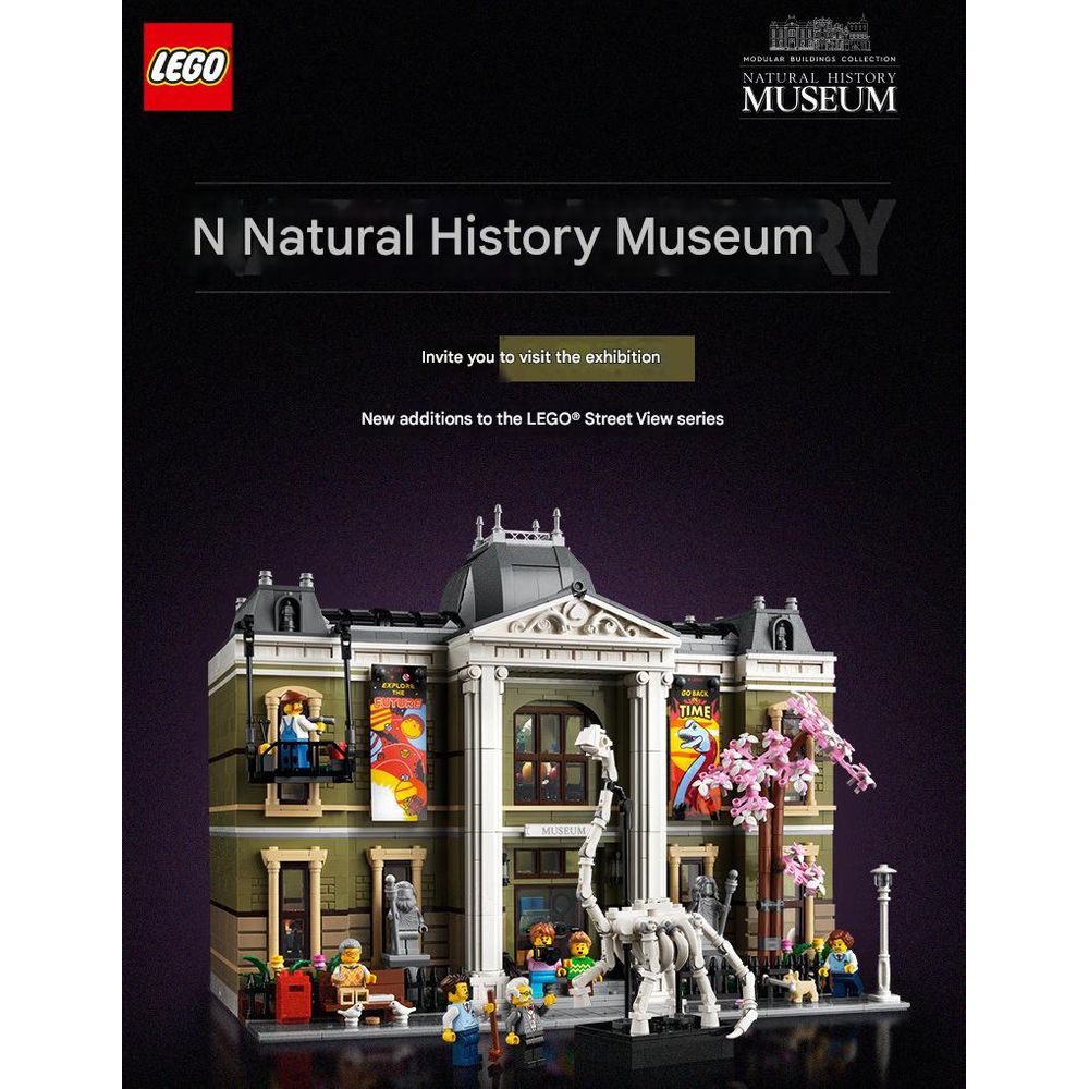 LEGO 10326 Natural History Museum Building Blocks Set 3