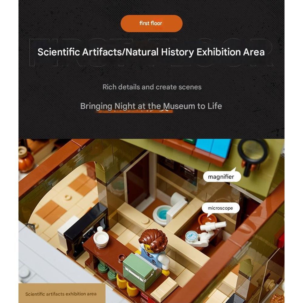 LEGO 10326 Natural History Museum Building Blocks Set 6