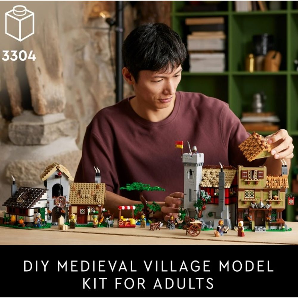 LEGO 10332 Medieval Town Square Building Blocks Set 3