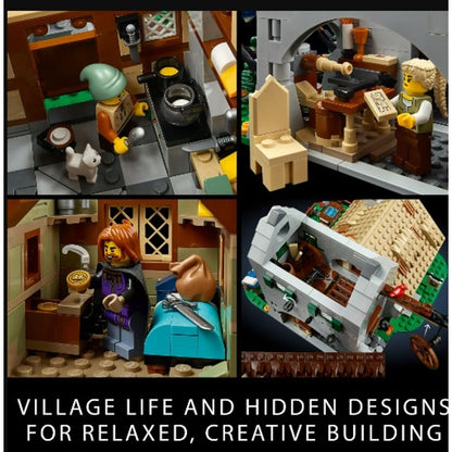 LEGO 10332 Medieval Town Square Building Blocks Set 4