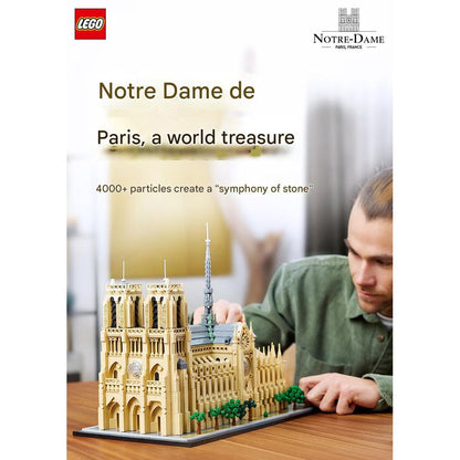 LEGO 21061 Architecture Notre Dame de Paris Building Blocks Set 2