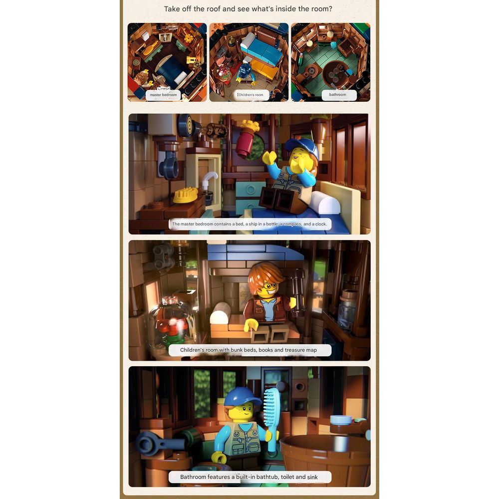 LEGO 21318 IDEAS Tree House Building Blocks Set 6