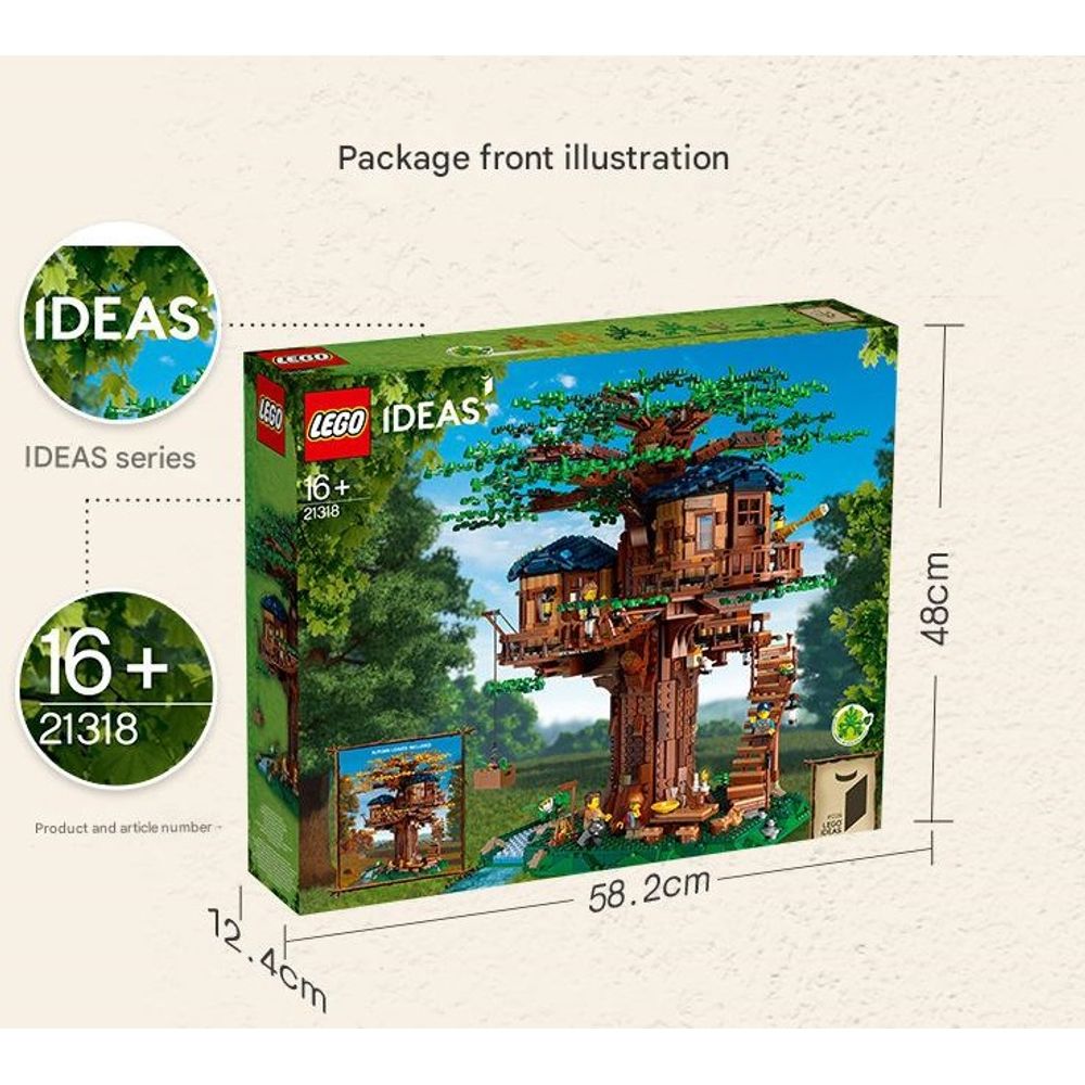 LEGO 21318 IDEAS Tree House Building Blocks Set 8
