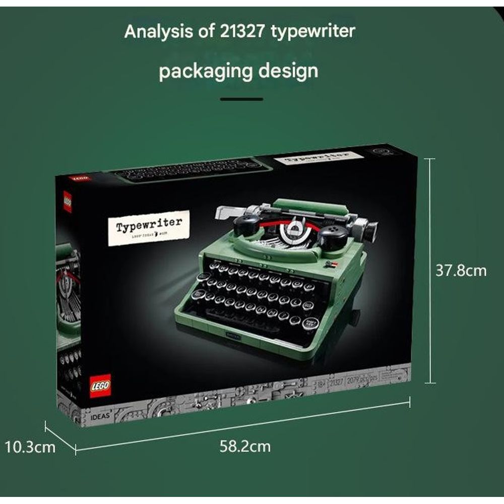LEGO 21327 Typewriter Building Blocks Set 9