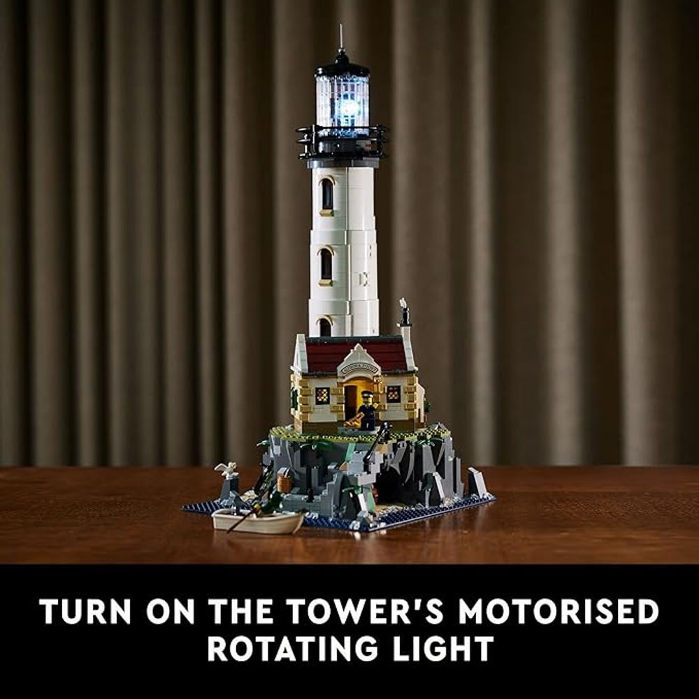 LEGO 21335 Motorized Lighthouse Building Blocks Set 5