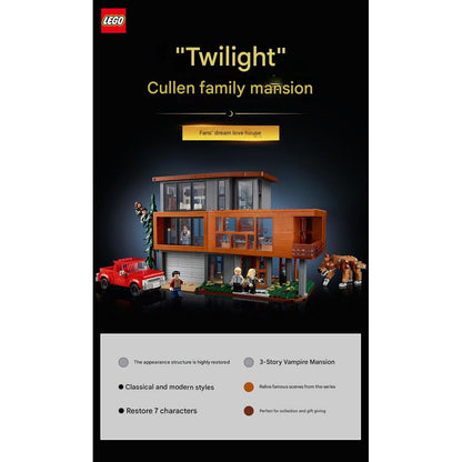 LEGO 21354 Twilight The Cullen House Building Blocks Set 3