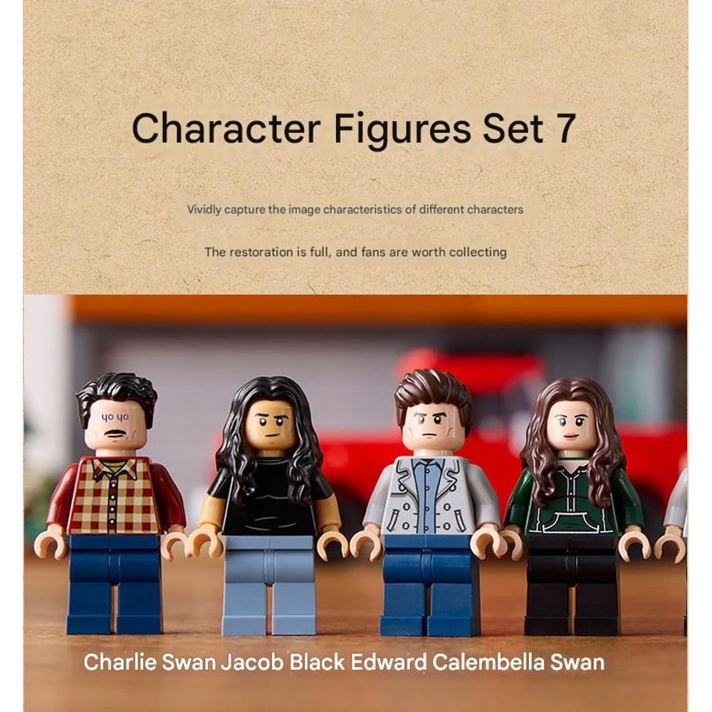 LEGO 21354 Twilight The Cullen House Building Blocks Set 6