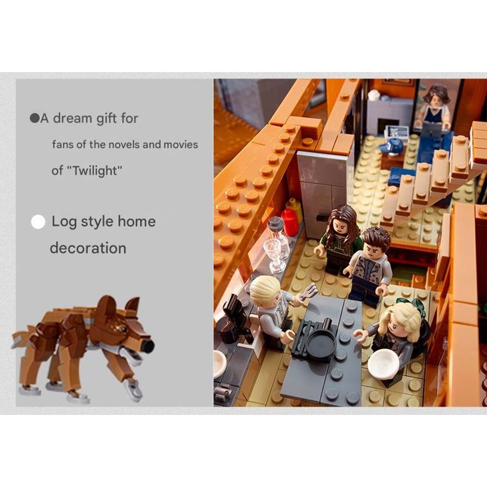 LEGO 21354 Twilight The Cullen House Building Blocks Set 7