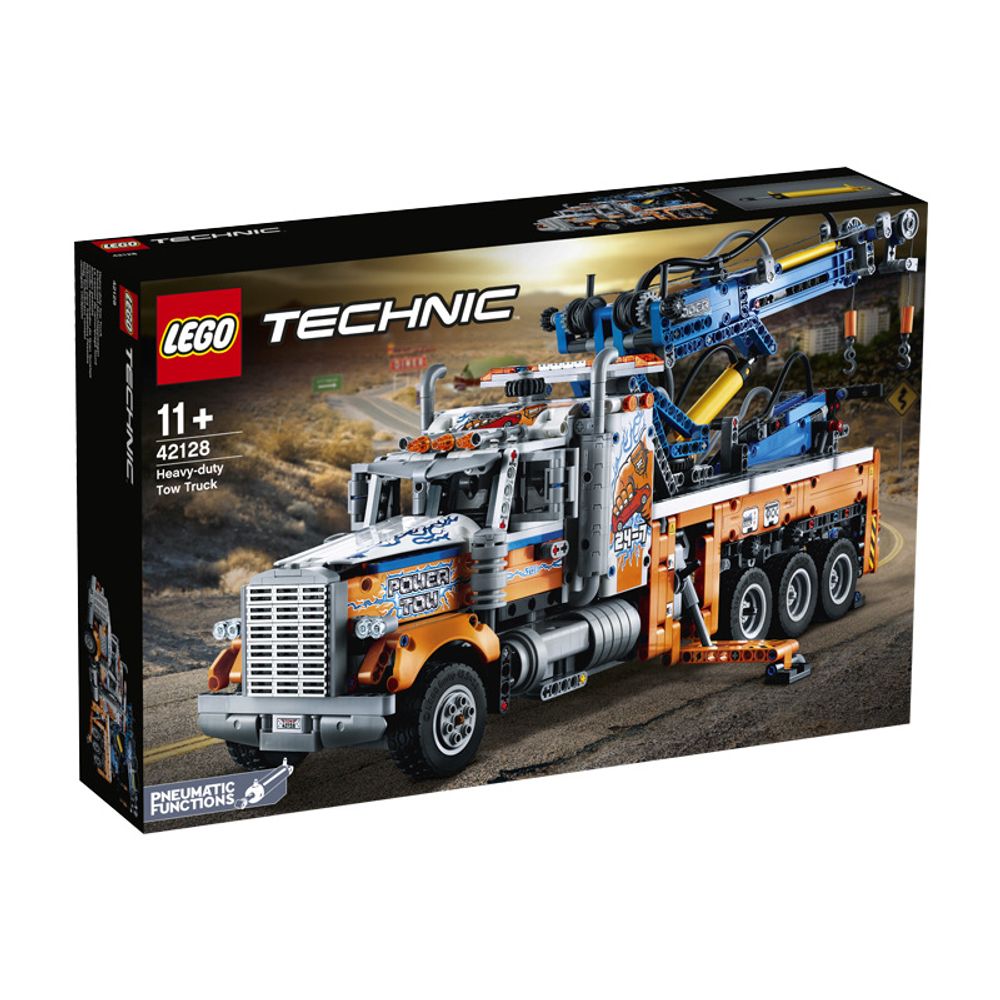 LEGO 42128 Heavy Duty Tow Truck Building Blocks Set 8