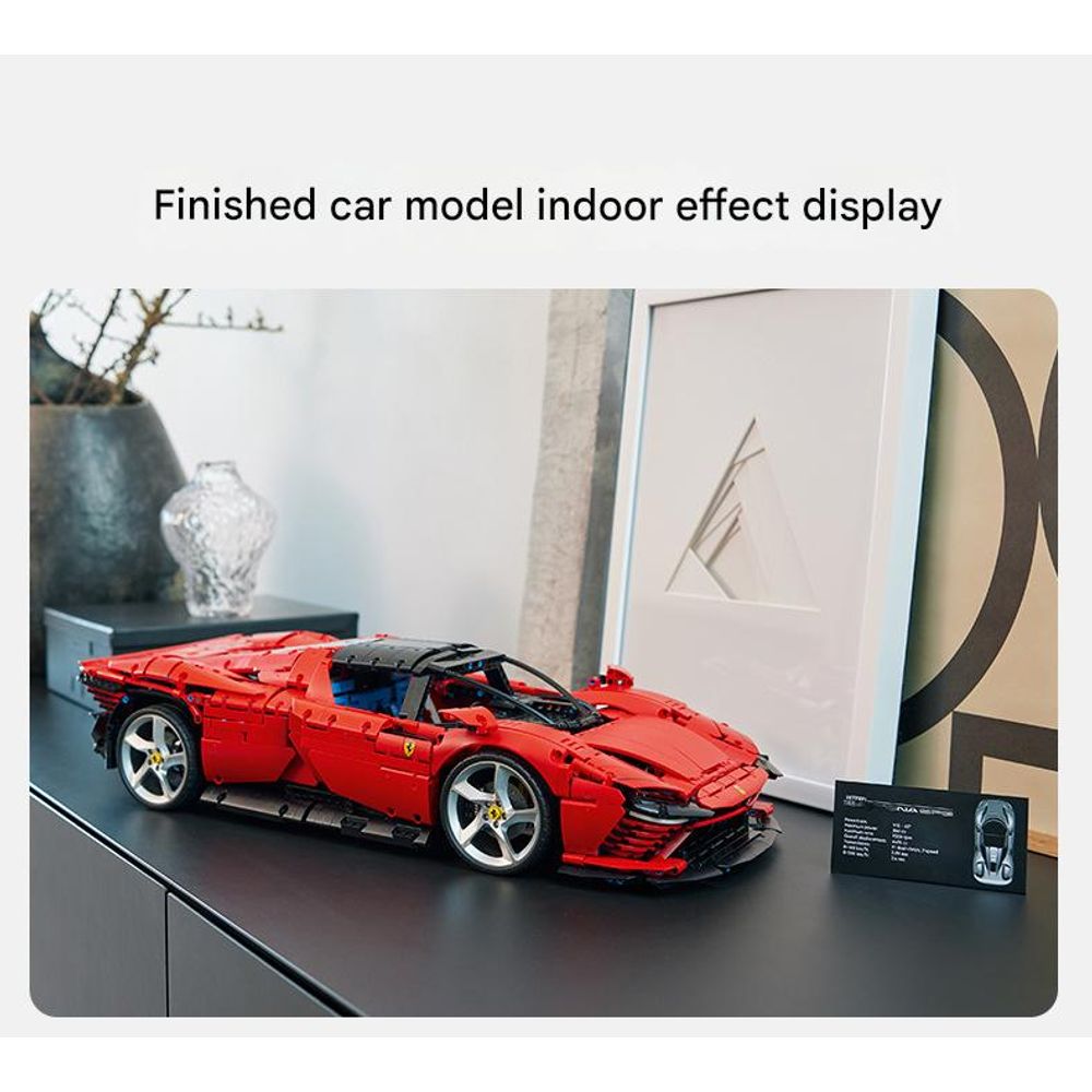 LEGO 42143 Ferrari Daytona SP3 Sports Car Model Blocks Set 7