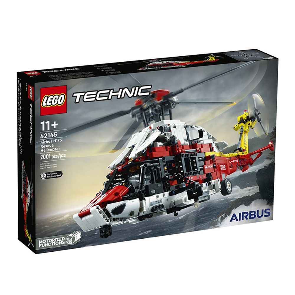 LEGO 42145 Airbus H175 Rescue Helicopter Building Block Set 8